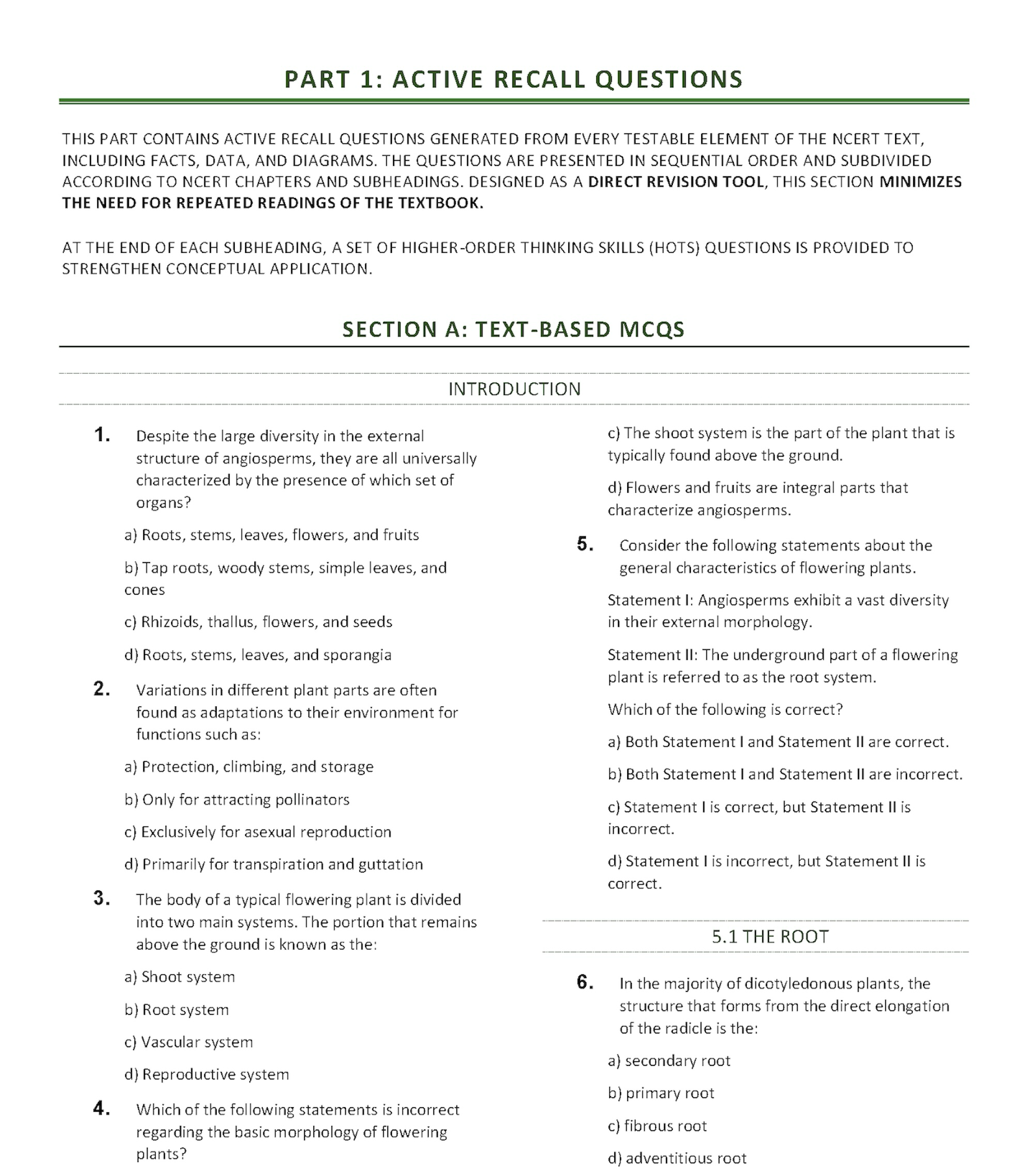 Sample Part1 from NEET Codex